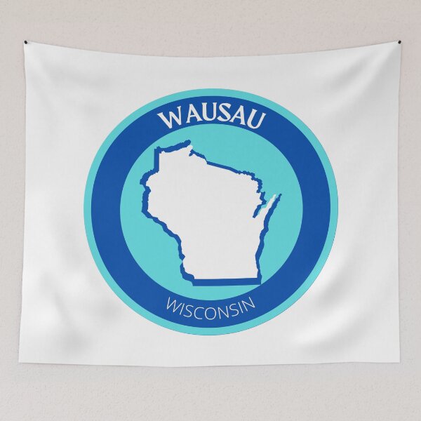Item preview, WAUSAU WISCONSIN - BLUE designed and sold by jrno11.
