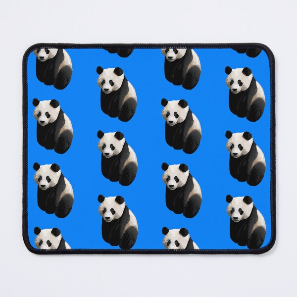 Item preview, Azure Blue - Realistic Giant Panda Illustration designed and sold by Amanda Roos.
