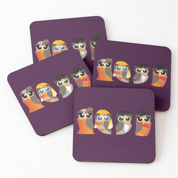 Item preview, Owl women illustrations designed and sold by umasharda.