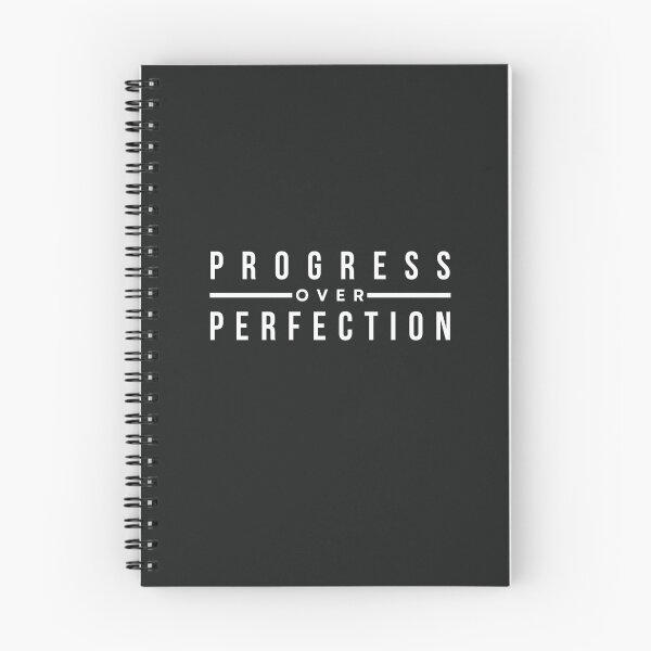 Item preview, Progress over perfection designed and sold by TonsPOD.