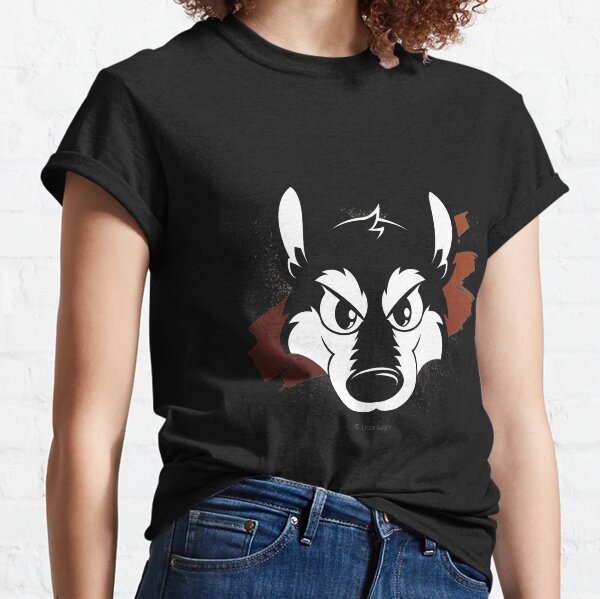 Toon wolf face Classic T-Shirt