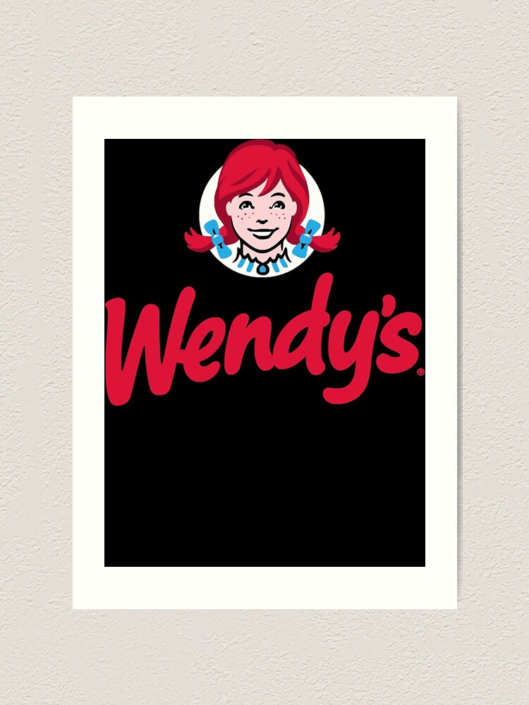 "Wendy's Fast Food Restaurant Logo" Art Print For Sale By LuisAndersond ...