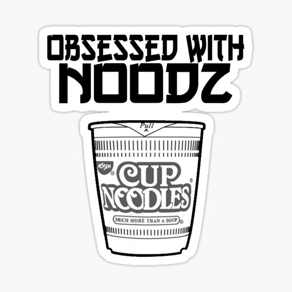Noodz Obsession Sticker