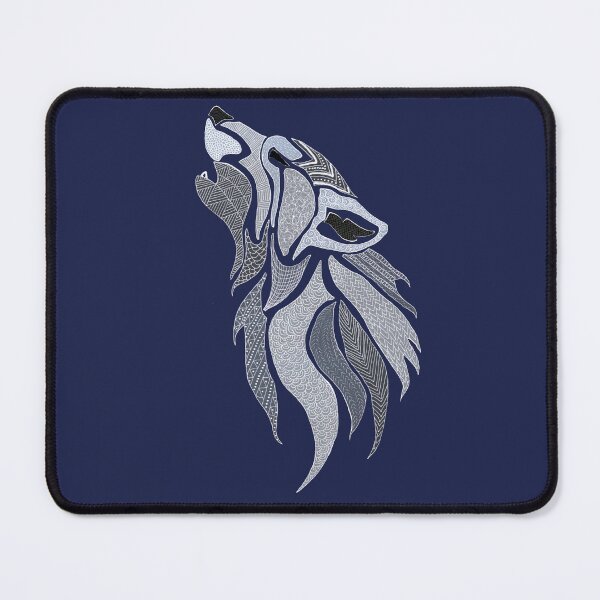 Item preview, Howling Grey wolf designed and sold by Karen Todman -Aroca Designs-.