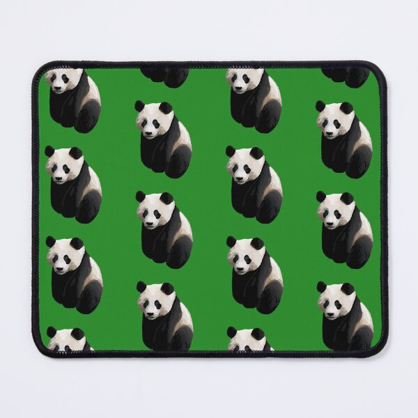 Item preview, Forest Green - Realistic Giant Panda Illustration designed and sold by Amanda Roos.