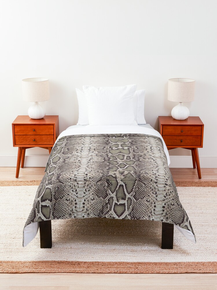 Alternate view of Snake Skin Comforter