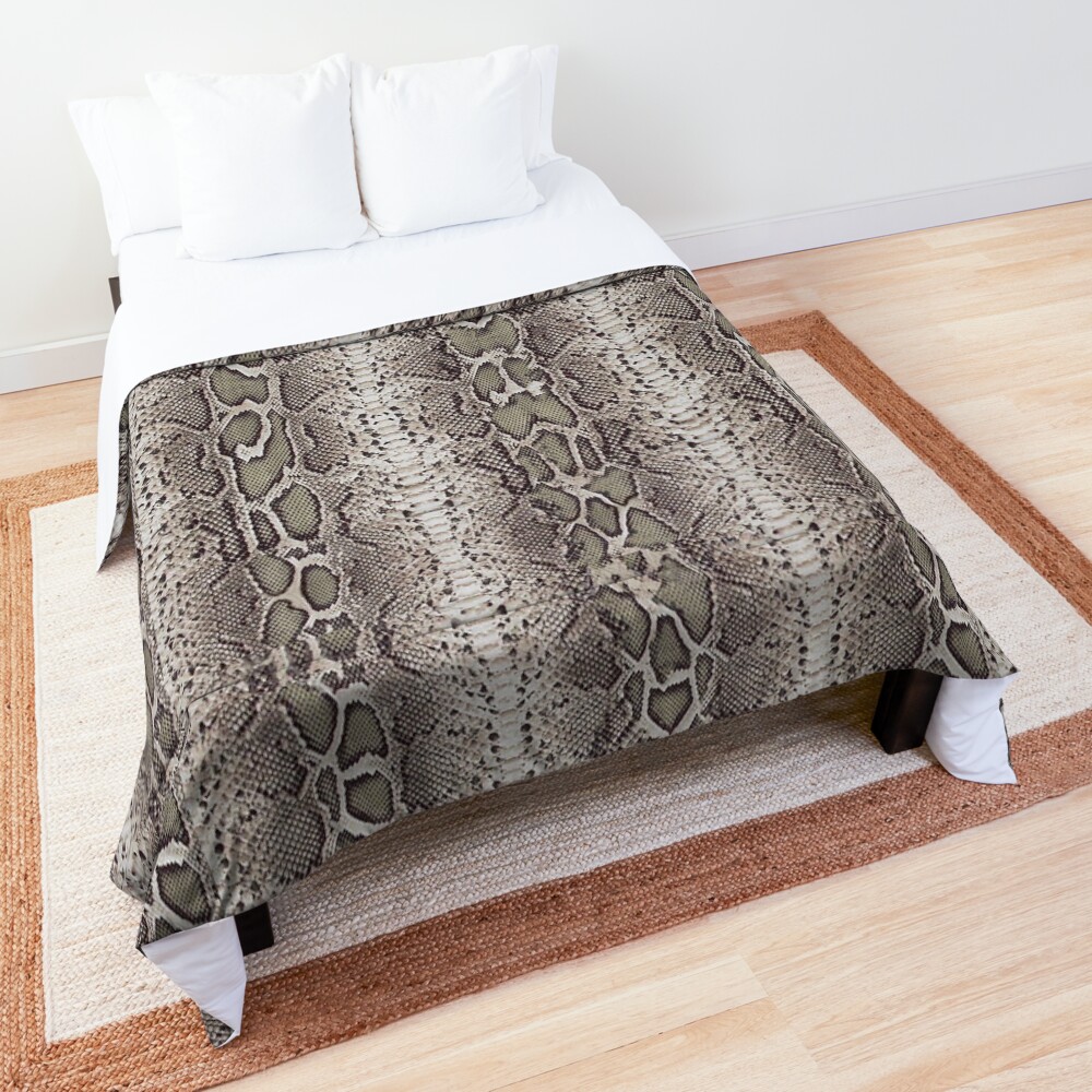 Snake Skin Comforter