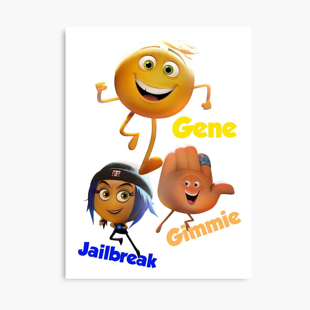Emoji Team Gene Gimmie Jailbreak Rush Throw Pillow By Tagliobros Redbubble - gene the emoji roblox