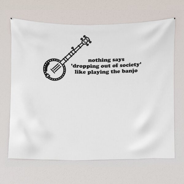 Item preview, funny banjo quote Classic designed and sold by LexPetersa.