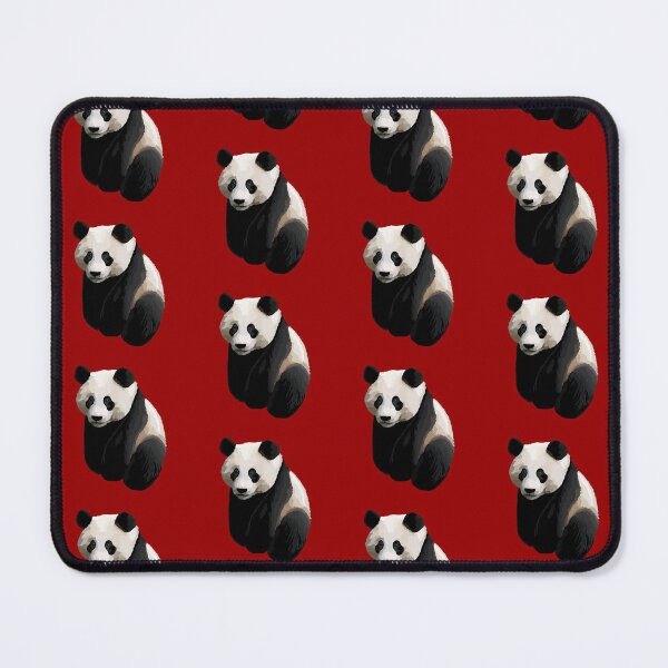 Item preview, Crimson Red - Realistic Giant Panda Illustration designed and sold by Amanda Roos.