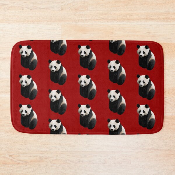 Item preview, Crimson Red - Realistic Giant Panda Illustration designed and sold by Amanda Roos.