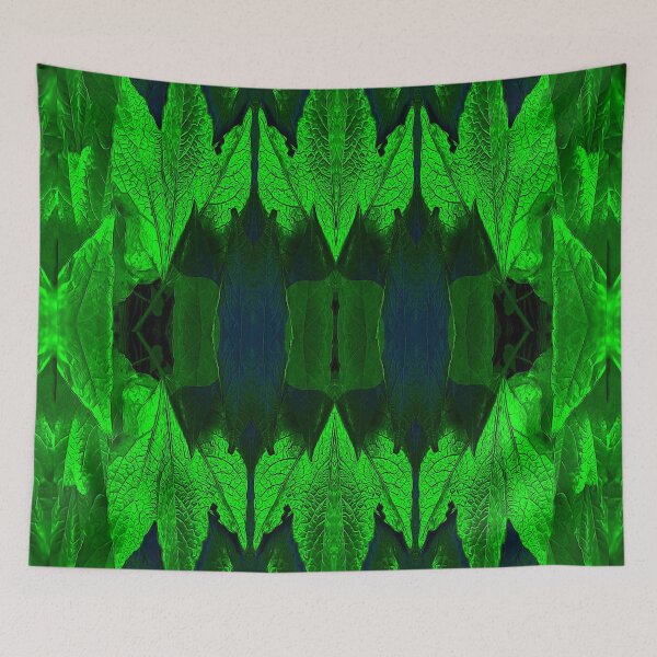 Item preview, Shimmering Green Leaves Tableau designed and sold by fatenanwar.