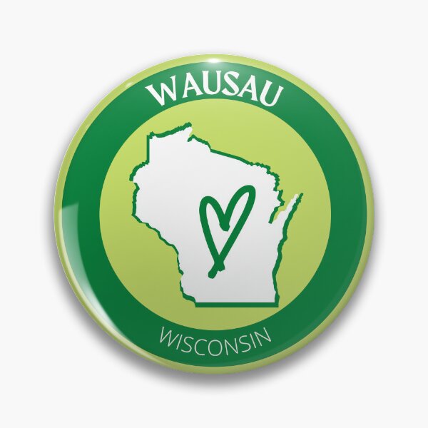 Item preview, WAUSAU WISCONSIN - GREEN LOVE designed and sold by jrno11.