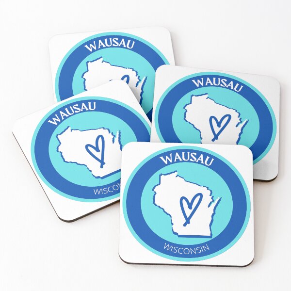 Item preview, WAUSAU WISCONSIN - BLUE LOVE designed and sold by jrno11.
