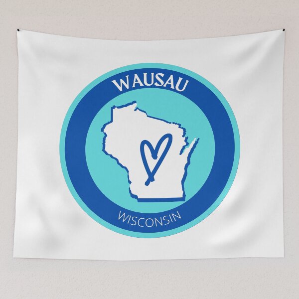 Item preview, WAUSAU WISCONSIN - BLUE LOVE designed and sold by jrno11.
