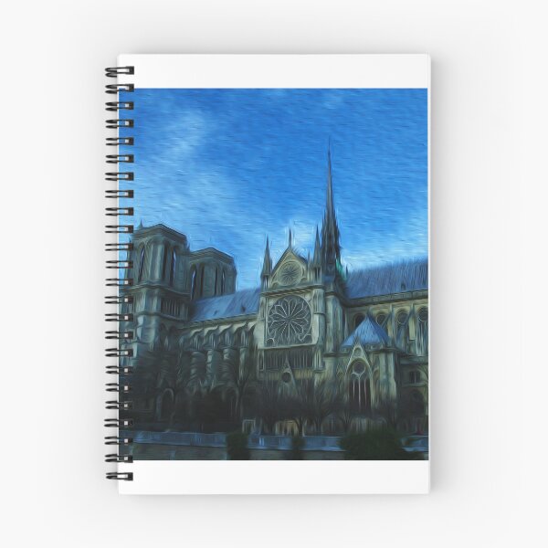 Item preview, Notre Dame Painting designed and sold by nicknickb.