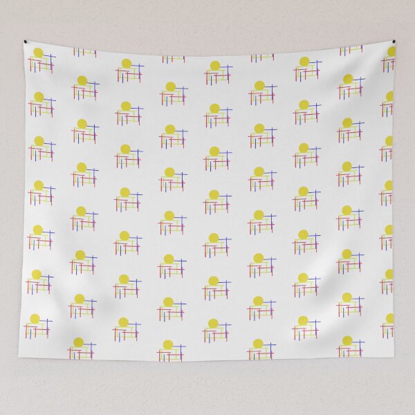 Item preview, Sun setting over city designed and sold by michellelegrand.