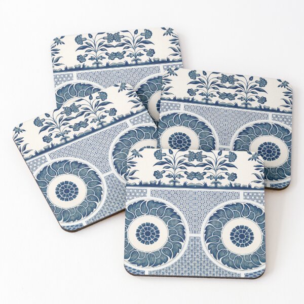 Item preview, Blue and White Chinese medallion pattern designed and sold by eireaine.