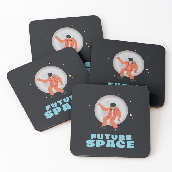 Item preview, Space Cadet - Astronaut In Orange Spacesuit - Future Space Travel  designed and sold by The Red Nox.