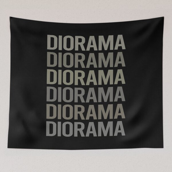 Item preview, Gray Text Art Diorama designed and sold by StoreCalamity.