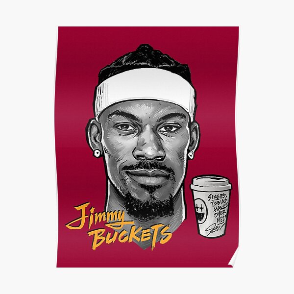 "JIMMY BUCKETS BUTLER 22" Poster for Sale by AramBaldwin Redbubble