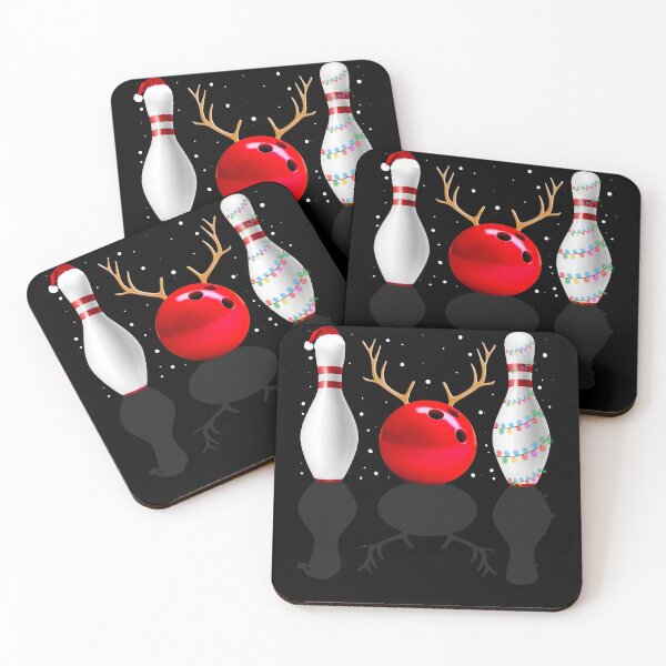 Item preview, Funny Bowling Christmas Santa Hat Xmas Lights designed and sold by toddroot96.