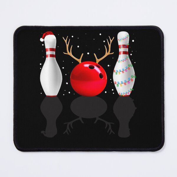 Item preview, Funny Bowling Christmas Santa Hat Xmas Lights designed and sold by toddroot96.