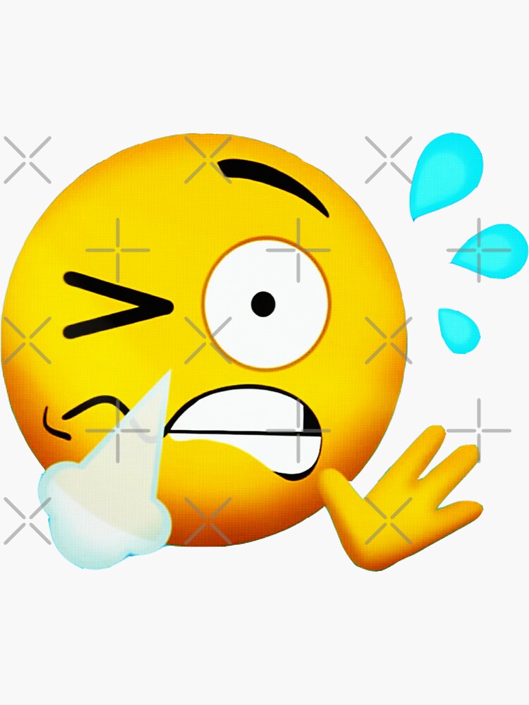 "The wrong emoji crush funny gene" Sticker for Sale by Tagliobros