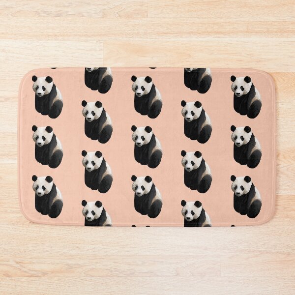 Item preview, Apricot Peach - Realistic Giant Panda Illustration designed and sold by Amanda Roos.