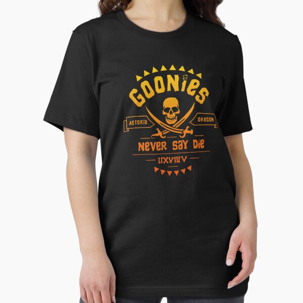 Vista previa del artículo con la obra «LOS GOONIES NUNCA DICEN MUERTO», diseñado y vendido por abah776.