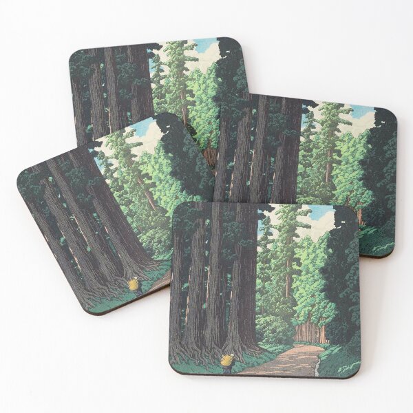 Item preview, Nikko Kaido by Kawase Hasui, restored vintage Japanese art designed and sold by FineJapan.