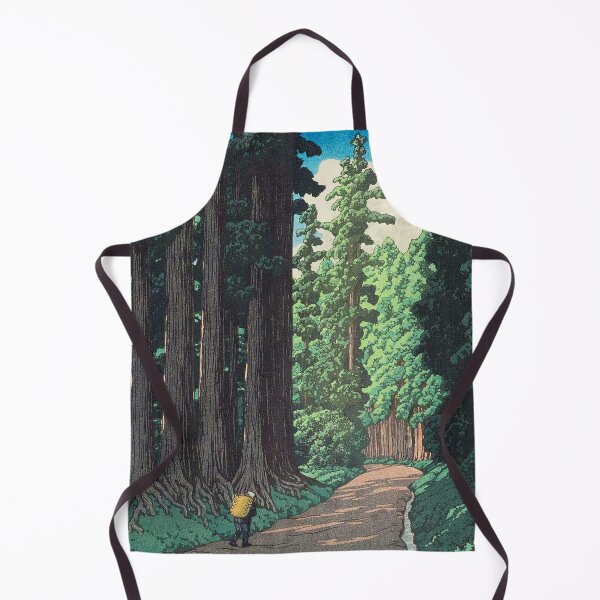 Item preview, Nikko Kaido by Kawase Hasui, restored vintage Japanese art designed and sold by FineJapan.