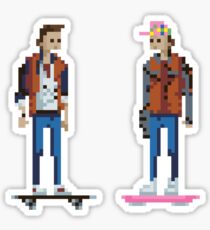 Pixel paradox Sticker