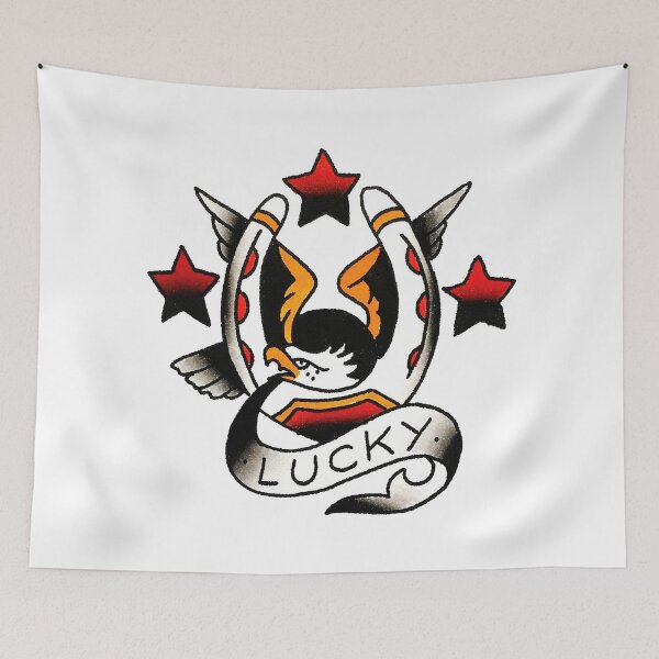 Item preview, lucky 13 thirteen black white eagle designed and sold by yourheaveny.