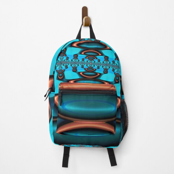 Item preview, Teal and Orange Fractal Fifty Five designed and sold by Elisabeth Lucas.