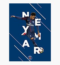 Neymar Jr. - PSG Photographic Print