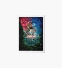 stranger things movie poster Art Board Print