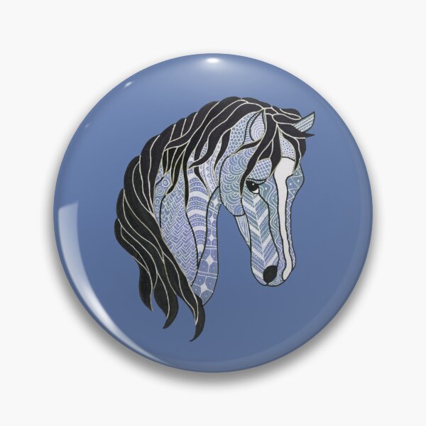 Item preview, Blue Horse designed and sold by Karen  Todman -Aroca Designs-.
