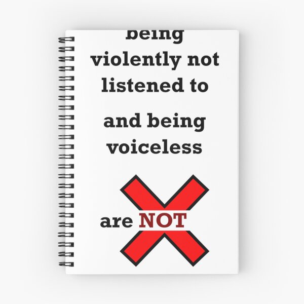 Item preview, Ignored Not Voiceless Classic designed and sold by LexPetersa.