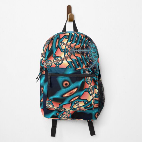 Item preview, Teal and Orange Fractal Sixty Two designed and sold by Elisabeth Lucas.