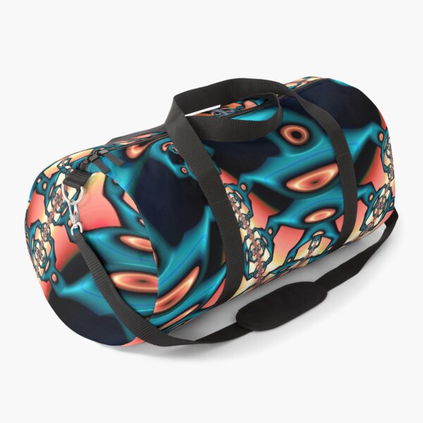 Item preview, Teal and Orange Fractal Sixty Two designed and sold by Elisabeth Lucas.