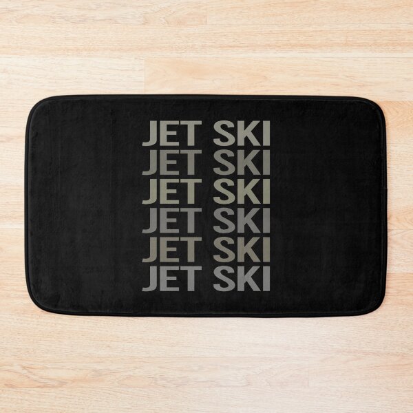 Artikelvorschau, Grauer Text-Kunst-Jet-Ski entworfen und verkauft von StoreCalamity.