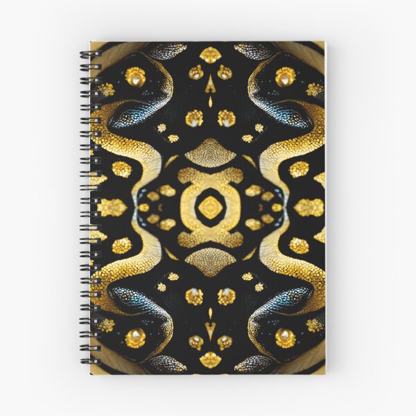 Item preview, Golden Coiled Mirage - Dark Occult Pattern designed and sold by VampyreZen.