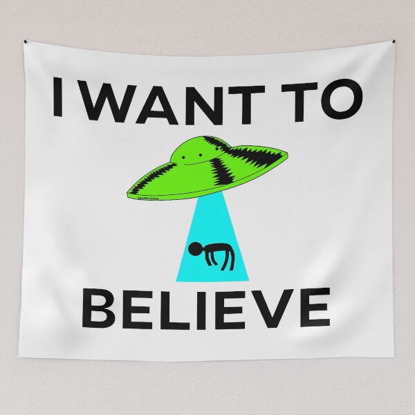 Item preview, I Want To Believe designed and sold by ArashiiGames.