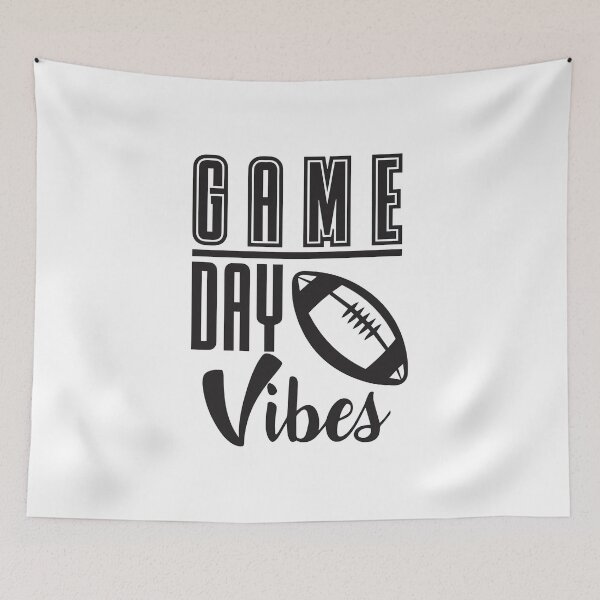 Item preview, Game Day Vibes, Football Volleyball Baseball designed and sold by graphic-genie.