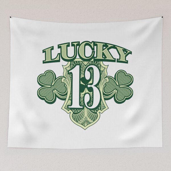 Item preview, cute lucky 13 design designed and sold by yourheaveny.