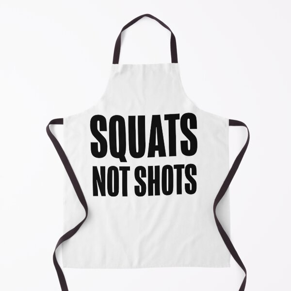 Item preview, Squats Not Shots designed and sold by Qarhmau.
