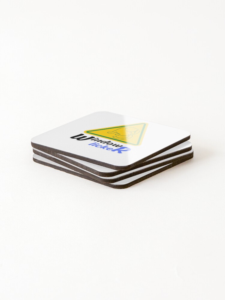 Thumbnail 4 of 5, Coasters (Set of 4), Window Licker designed and sold by ArtistLibrary.