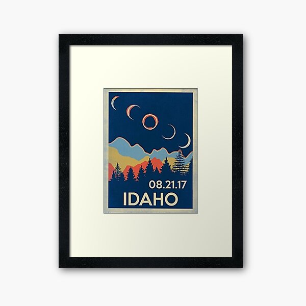 Item preview, VINTAGE IDAHO SOLAR ECLIPSE 2017 SHIRT designed and sold by kimoufaster.