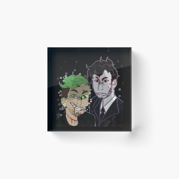 Item preview, Antisepticeye vs Darkiplier designed and sold by Leonardo King.